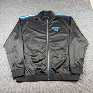 Akademiks Jacket Men's 2XL Heritage 99 Track Black Blue Full Zip Y2K Streetwear